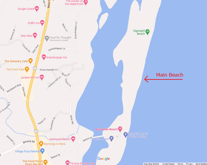 Navigating The Charms Of Ogunquit, Maine: A Guide To The Tourist Map ...